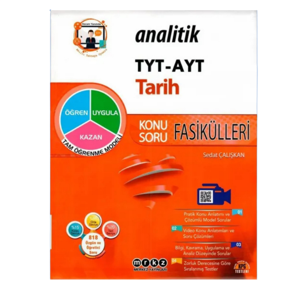 Merkez Yayınları Merkez Yayınları Analitik TYT-AYT Tarih