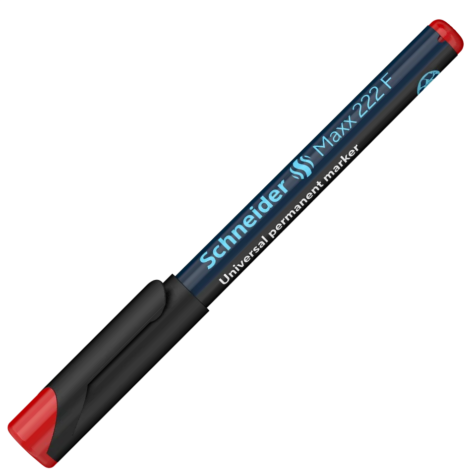 Schneider Maxx 222 F Asetat Kalemi 0,7 Mm Kırmızı
