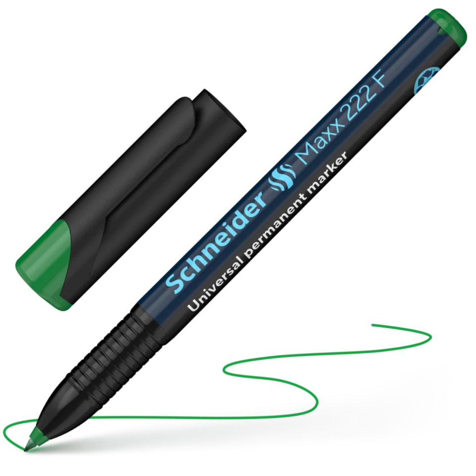 Schneider Maxx 222 F Asetat Kalemi 0,7 Mm Yeşil