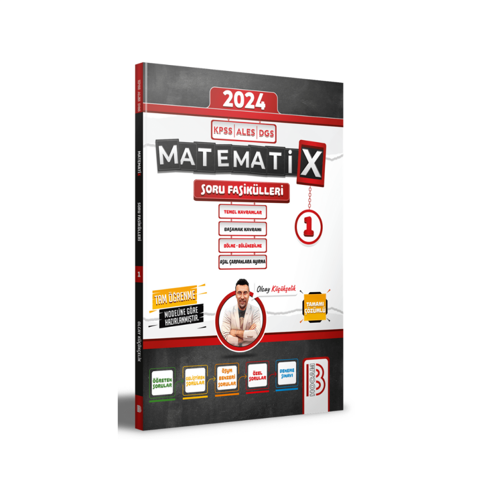 Benim Hocam Yayınları 2024 KPSS ALES DGS Matematix Soru Fasikülleri-1
