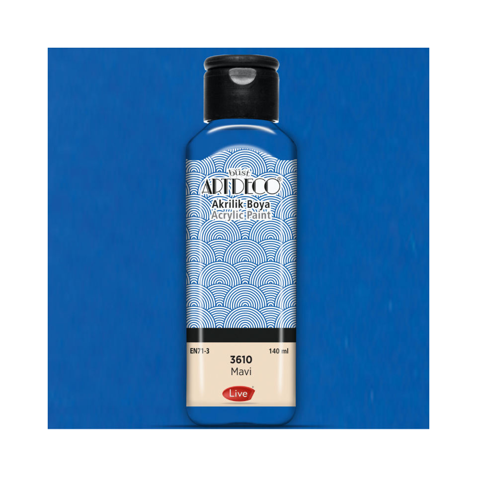 Artdeco 3610 Akrilik Boya Mavi 140 ml