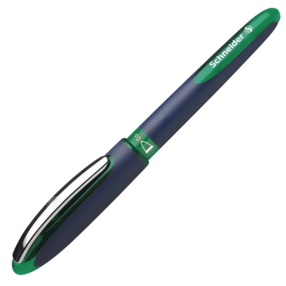 Schneider One Business Konik Uçlu Roller Kalem 0,6 Mm Yeşil