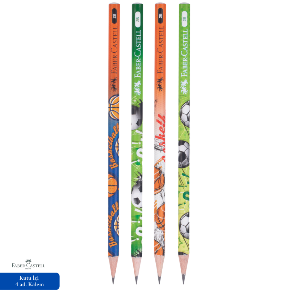 Faber-Castell Spor Kurşun Kalem 2B