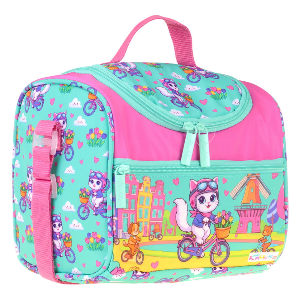 Kaukko Kids Cat Bike Beslenme Çantası