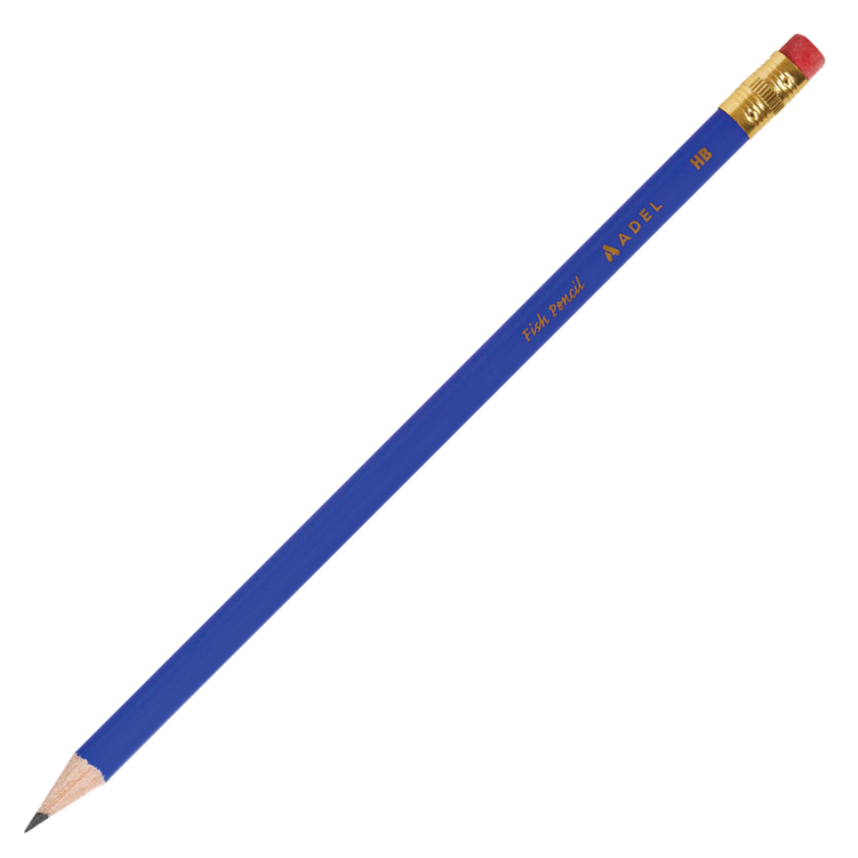 Adel Kurşun Kalem Fish Pencil 121001-02 Mavi