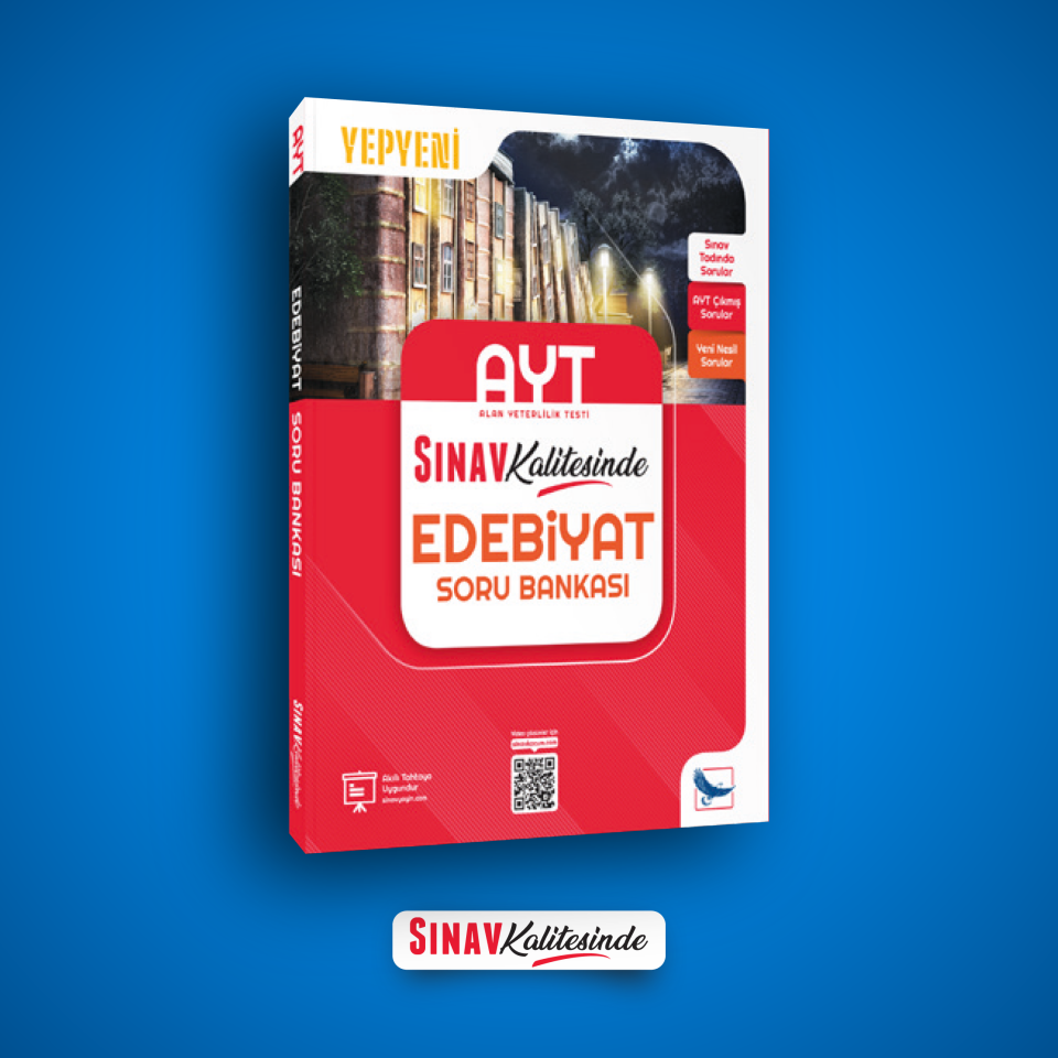 Sınav Yayınları Sınav Yayınları Sınav Kalitesinde AYT Edebiyat Soru Bankası