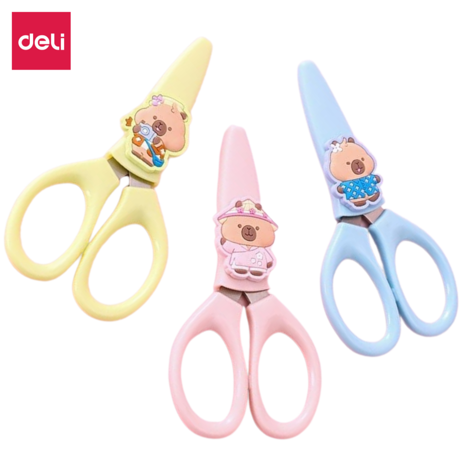 Deli Butter Bear Korumalı Anaokul Makası M690