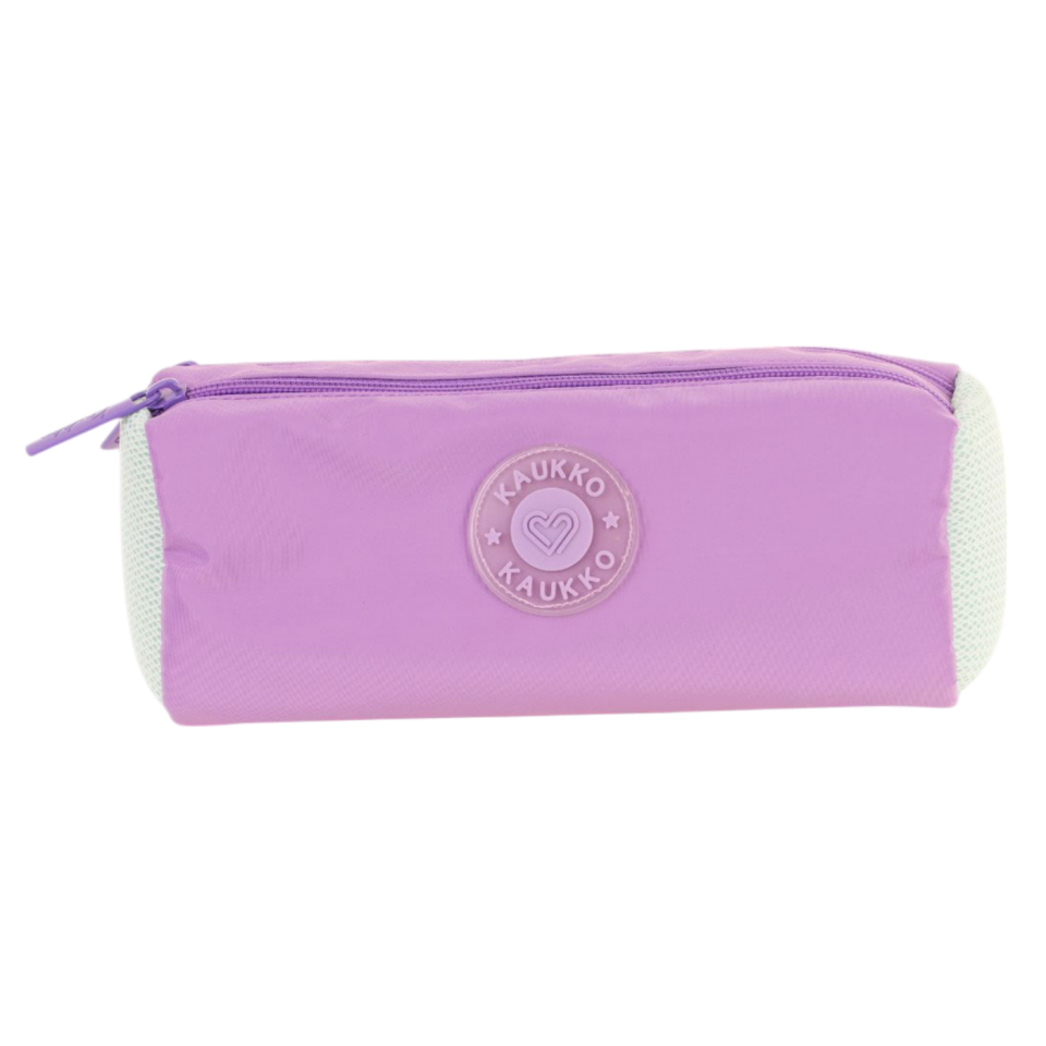 Kaukko Travel Dual Kalem Çantası Lilac K2738