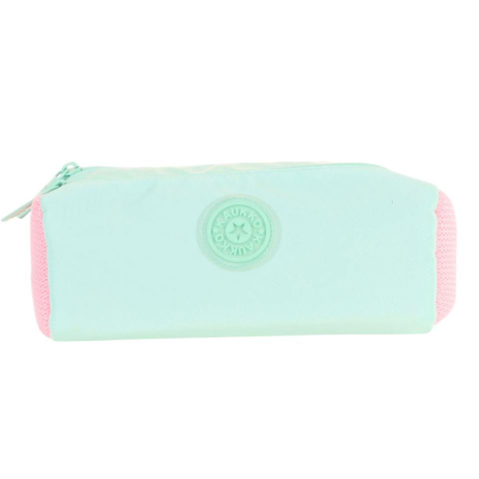 Kaukko Travel Dual Kalem Çantası Mint K2737