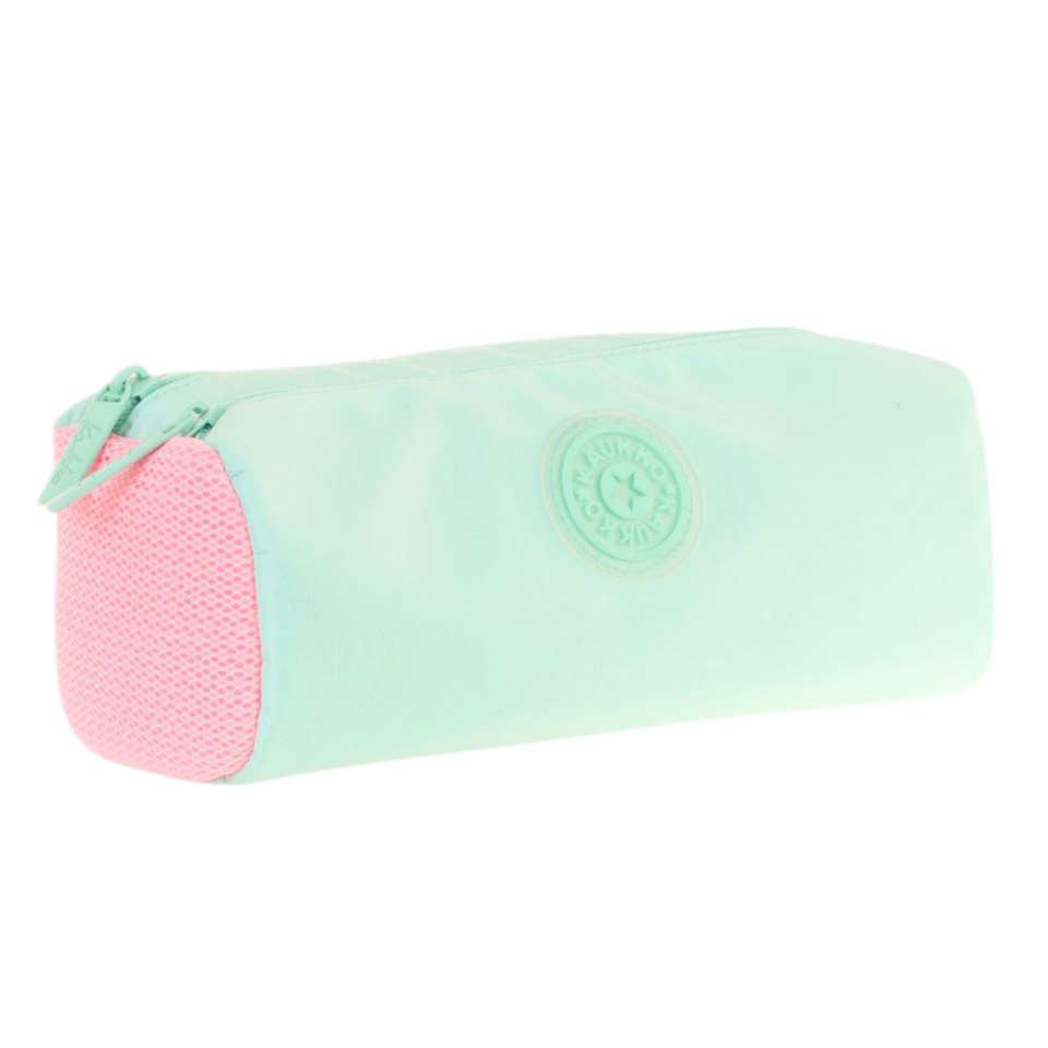 Kaukko Travel Dual Kalem Çantası Mint K2737