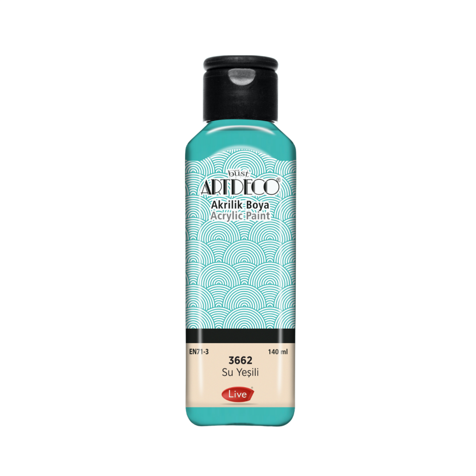 Artdeco 070R-3662 Akrilik Boya 140 ml Su Yeşili