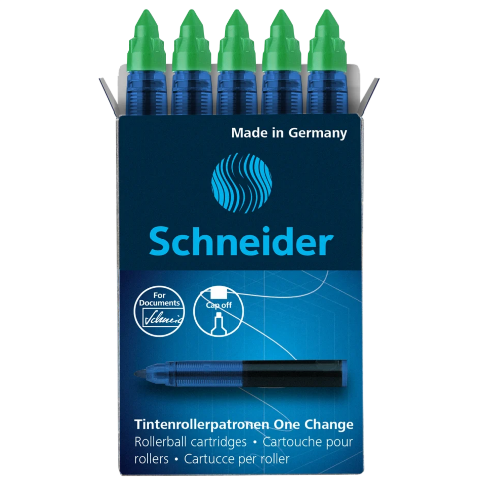 Schneider One Change Yedek 5'li Kutu Yeşil 185404