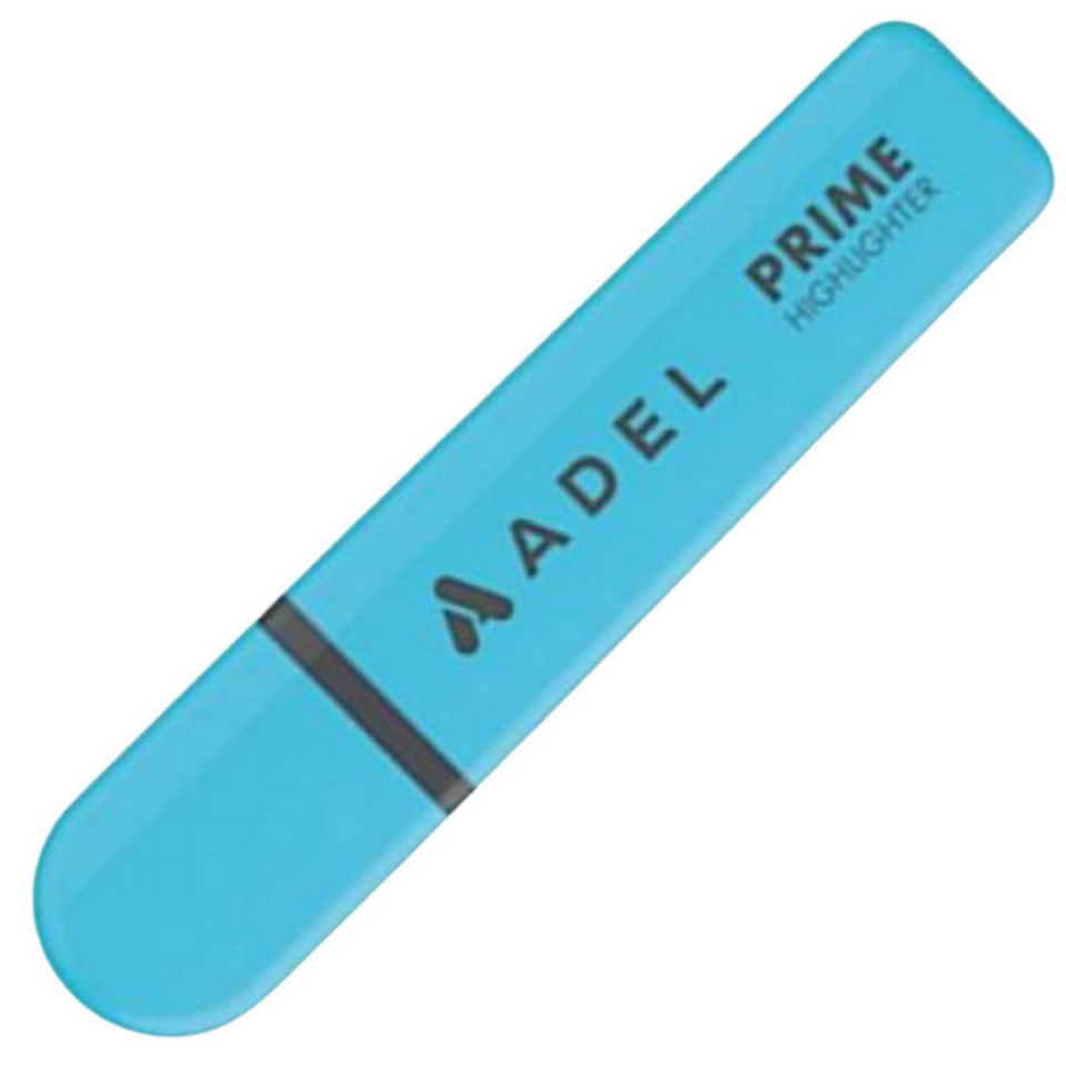Adel Prime Fosforlu Kalem Mavi - 000056