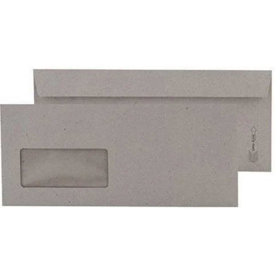 Oyal Diplomat Zarf 105X24 90Gr Slk Kraft Pencereli 10'lu