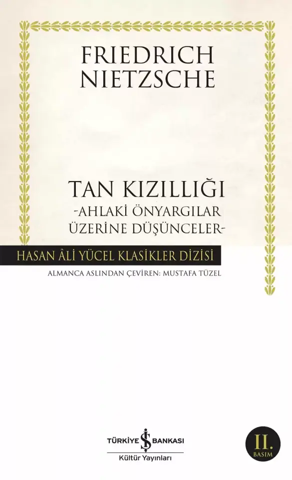 Tan Kızıllığı –Ahlaki Önyargılar Üzerine Düşünceler-