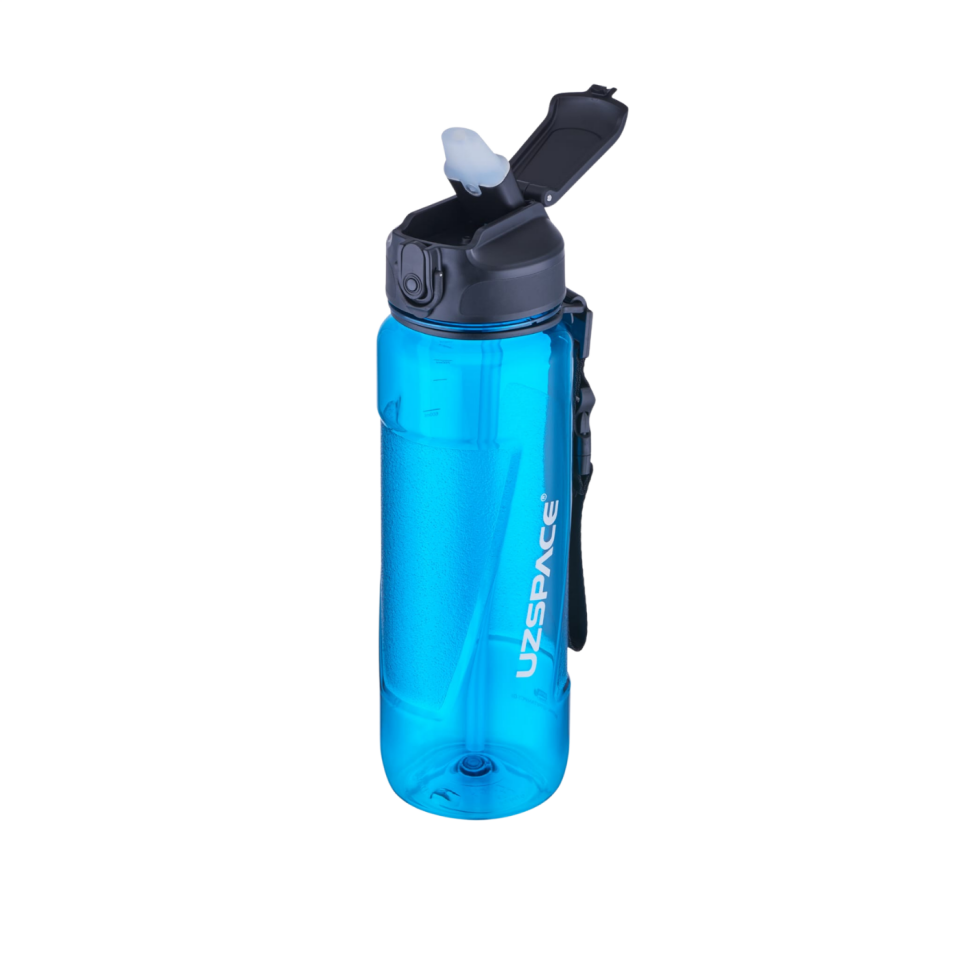 Uzspace 6056 Pipetli Tritan Matara 850 ml Turkuaz