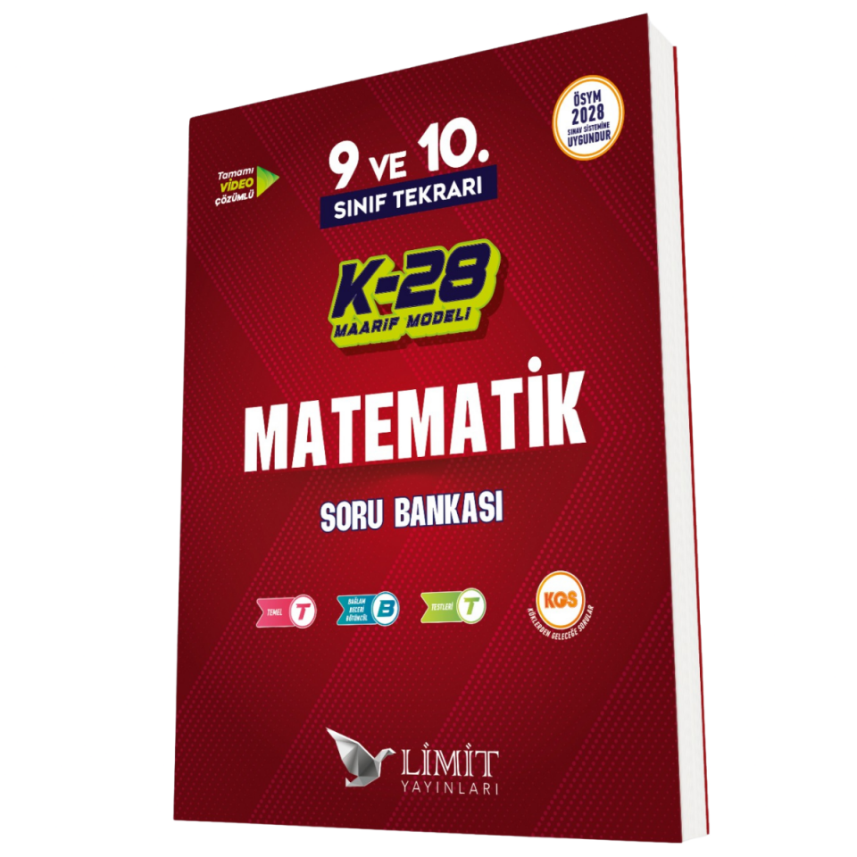 Limit Yayınları K-28 TYT Maarif Model Matematik Soru Bankası