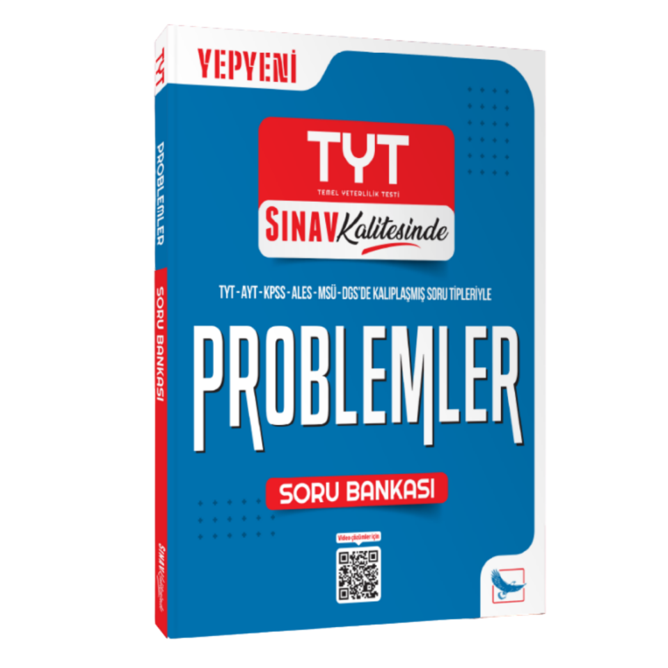 Sınav Yayınları Sınav Yayınları Sınav Kalitesinde TYT AYT KPSS ALES MSÜ DGS Problemler Soru Bankası
