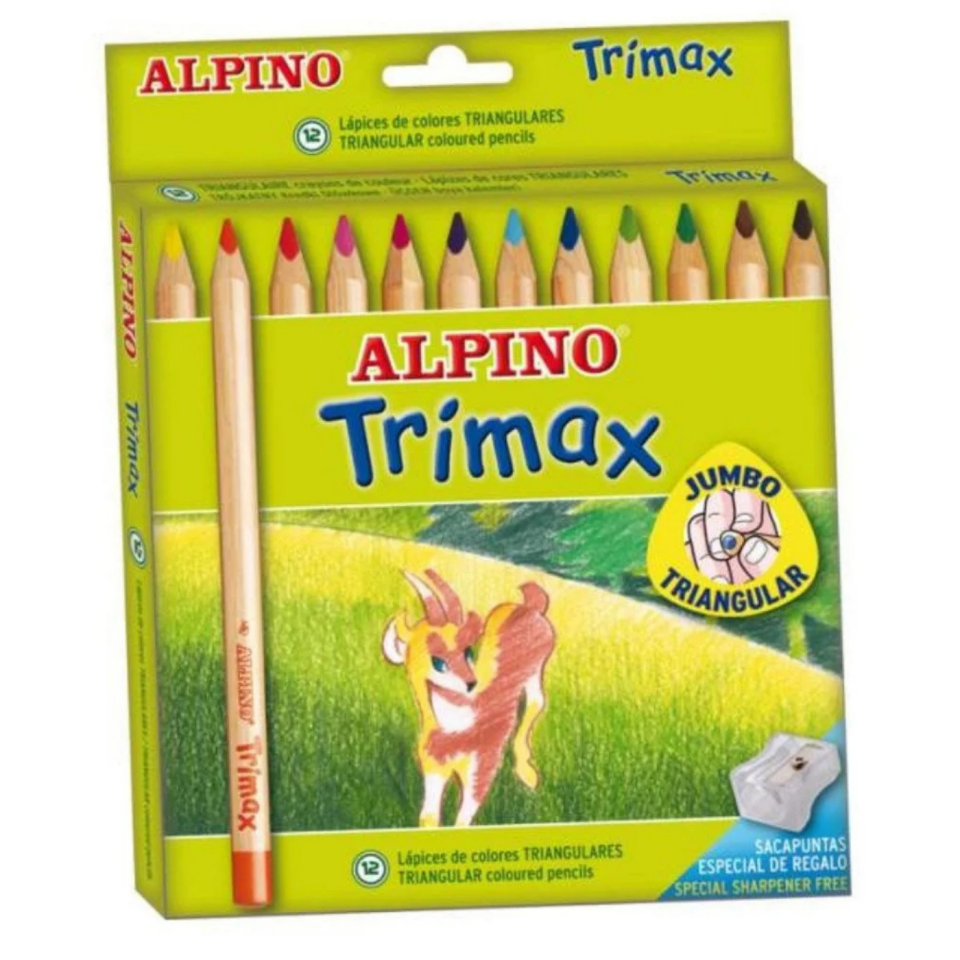 Alpino AL-113 Trimax Jumbo Kalem 12'li