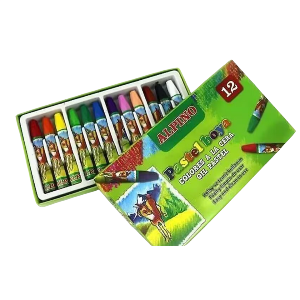 Alpino DC-­008299 Oil Pastel Boya 12'li Karton Kutu