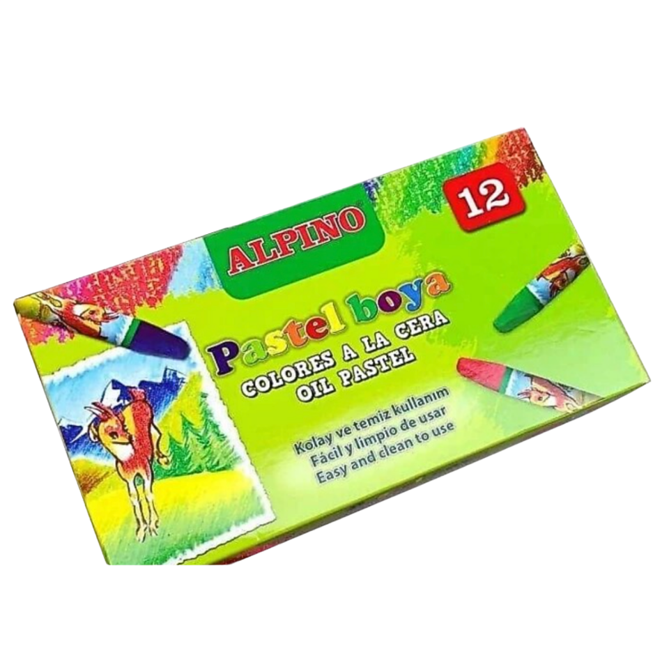 Alpino DC-­008299 Oil Pastel Boya 12'li Karton Kutu