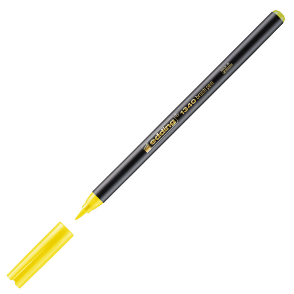 Edding 1340 Fırça Uçlu Kalem Yeşil