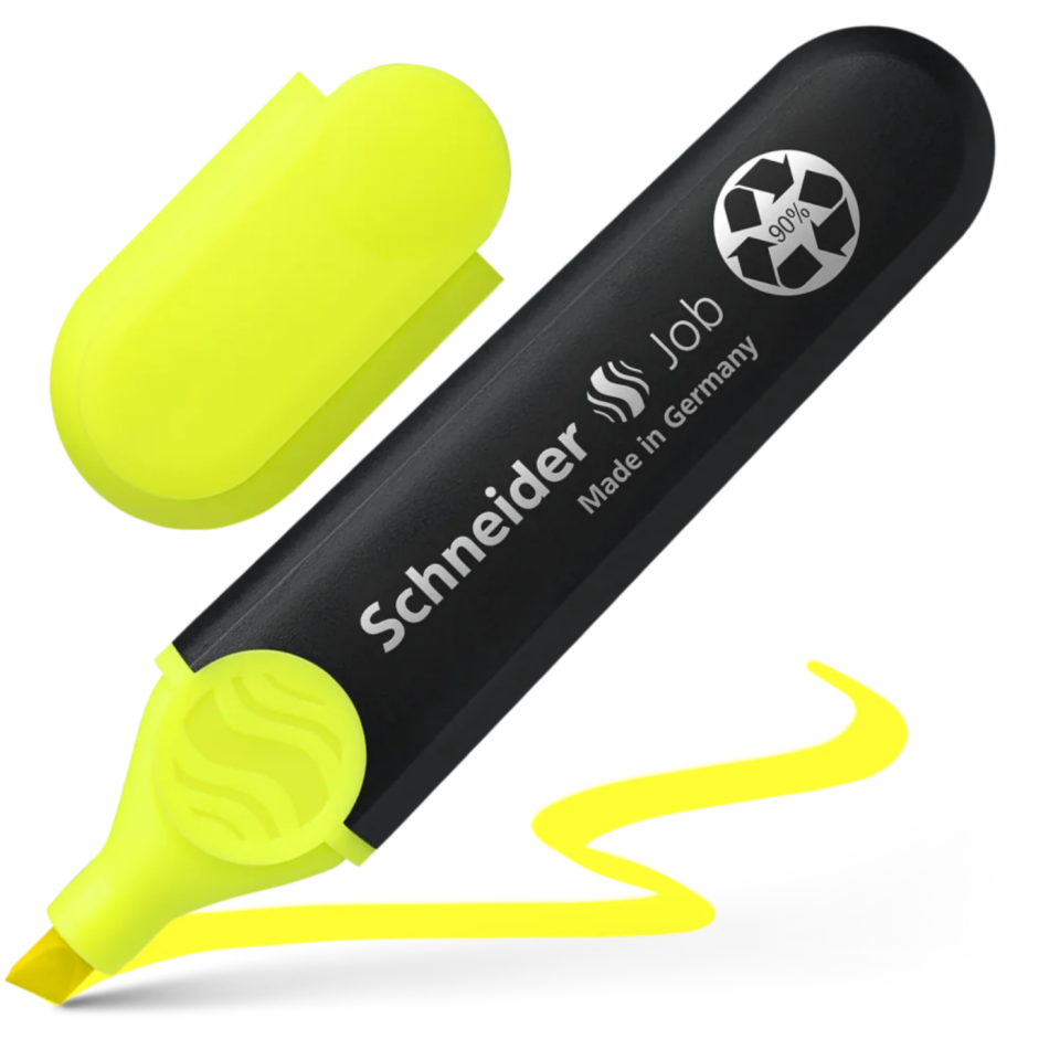 Schneider 1505 Job Fosforlu Kalem 1-4,5 Mm Sarı