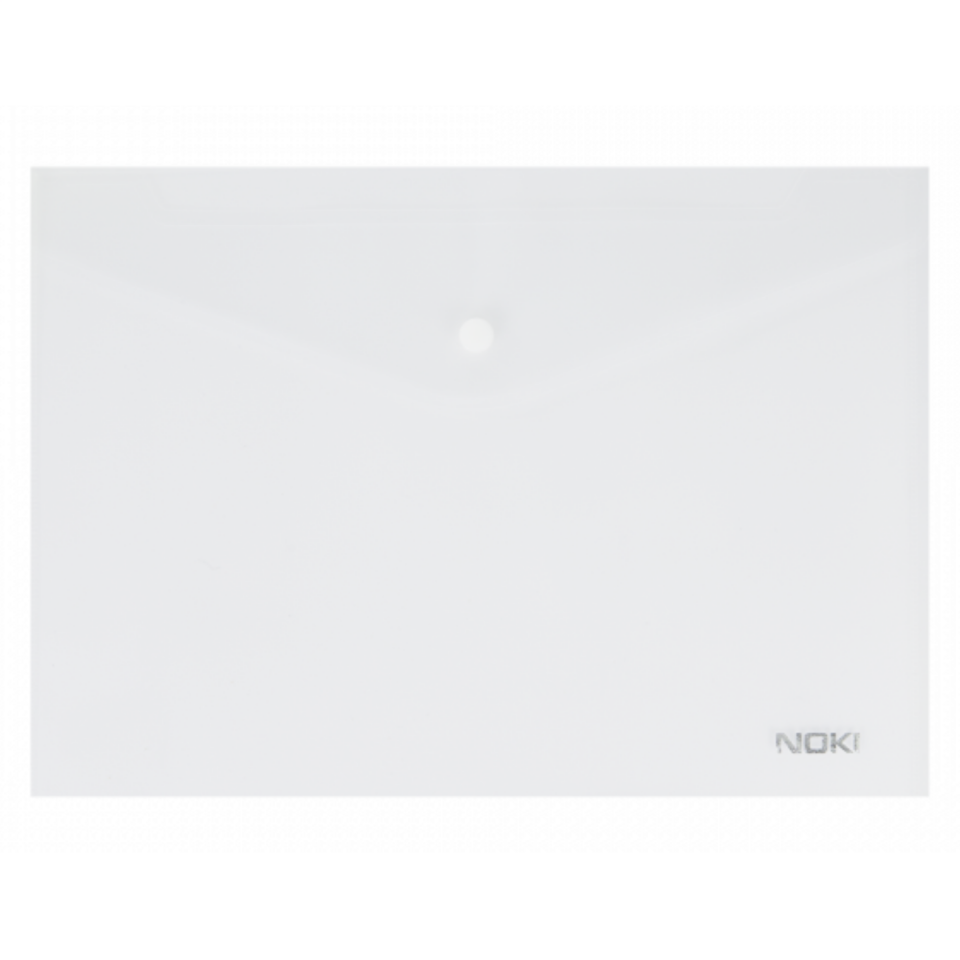 Noki Dosya Çıtçıtlı Evrak Zarfı 3101 Şeffaf