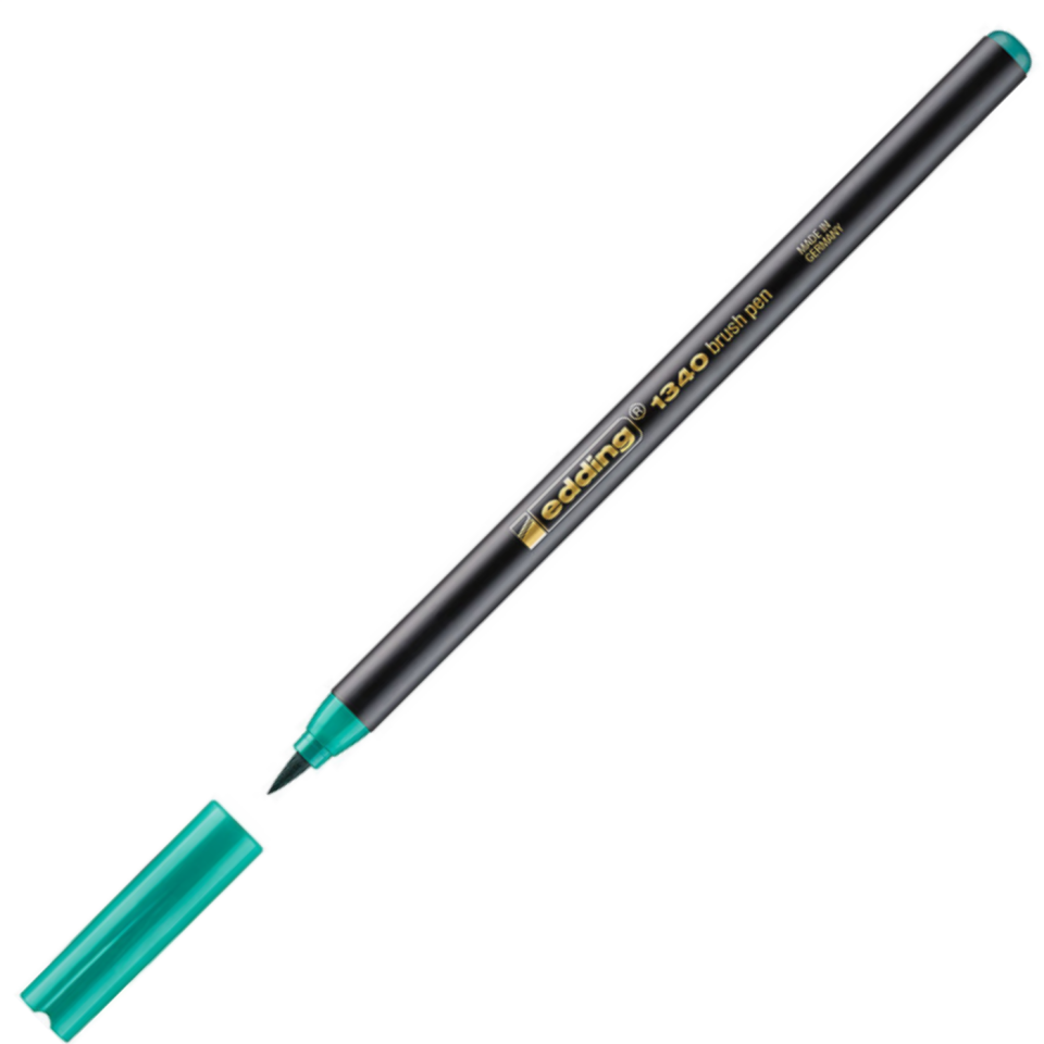 Edding 1340 Fırça Uçlu Kalem Kırmızı