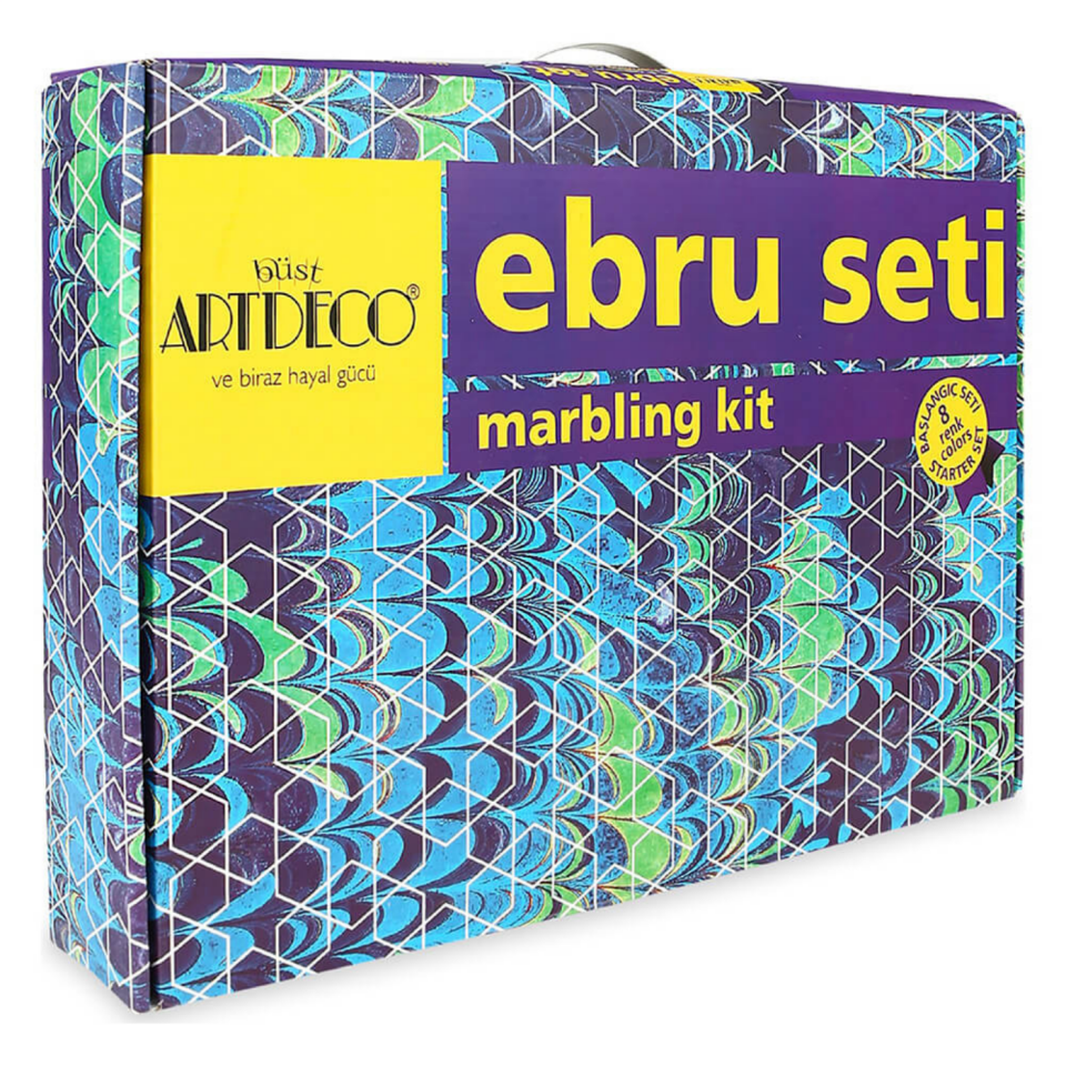 Artdeco 016 Ebru Başlangıç Seti 8'li