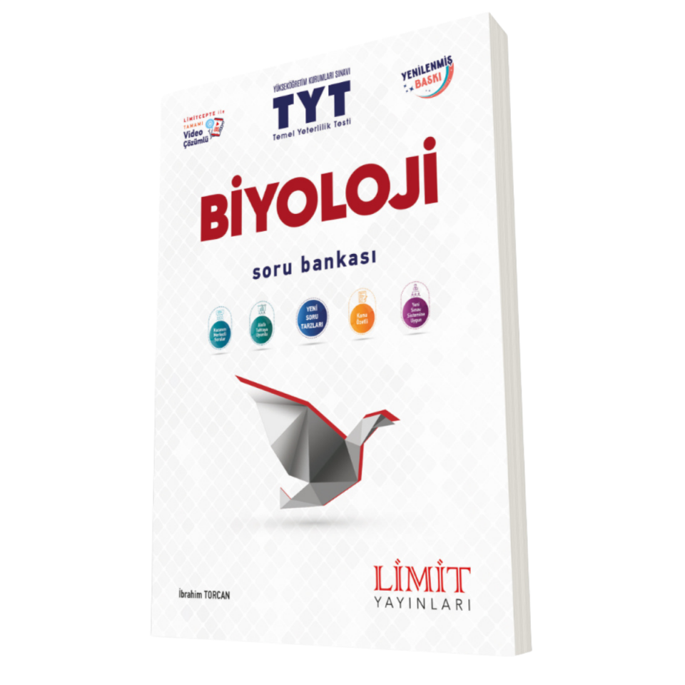 Limit Yayınları TYT Biyoloji Soru Bankası