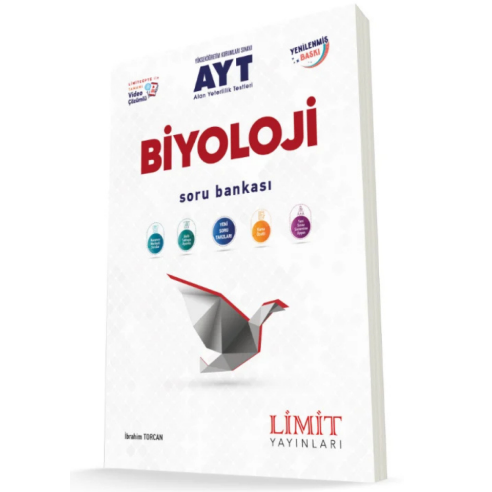 Limit Yayınları AYT Biyoloji Soru Bankası