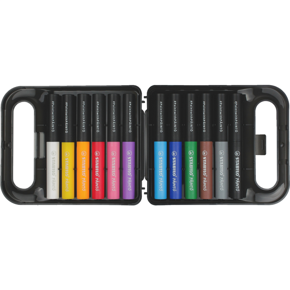 Stabilo Paintö Akrilik Marker Kalem Seti 2,3 mm 12 Renk