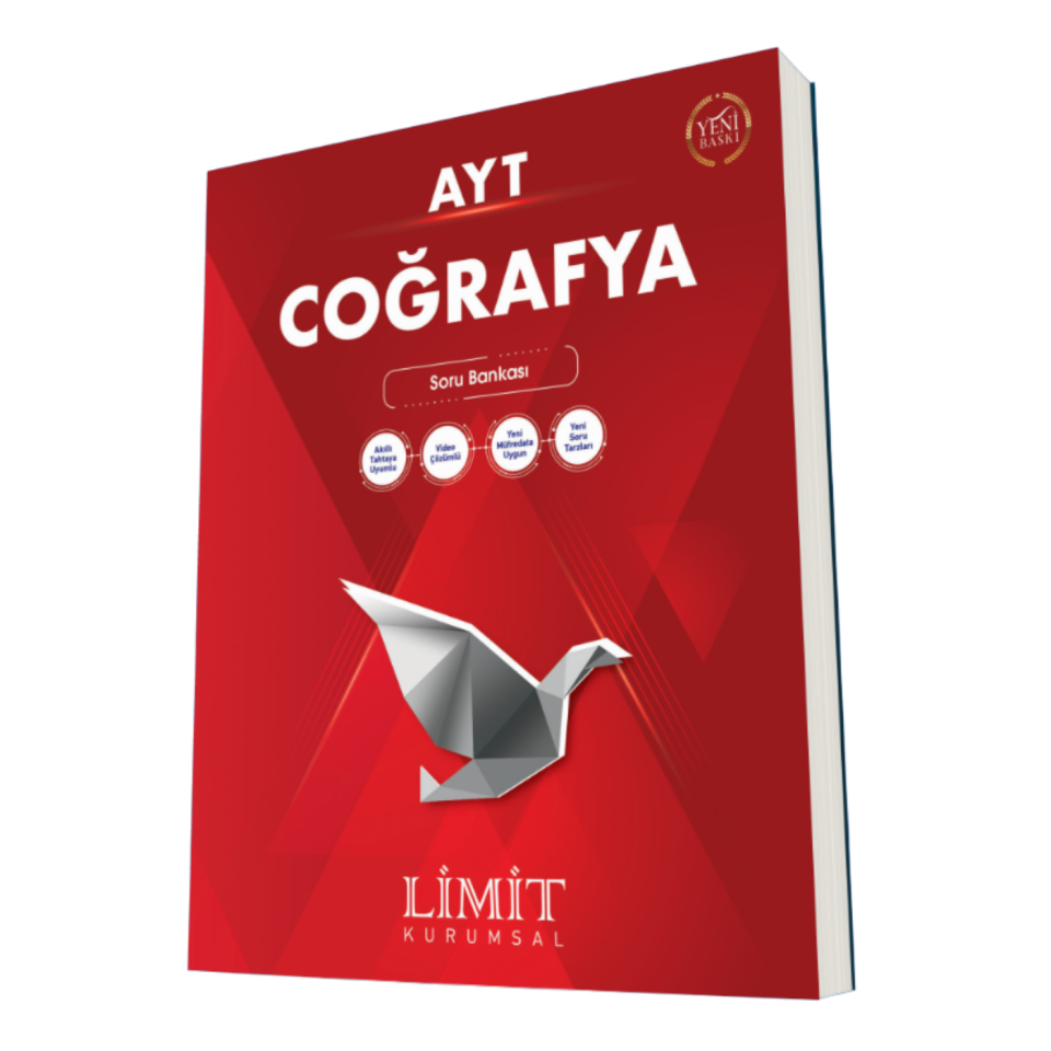 Limit Yayınları Limit Kurumsal Ayt Coğrafya Soru Bankası