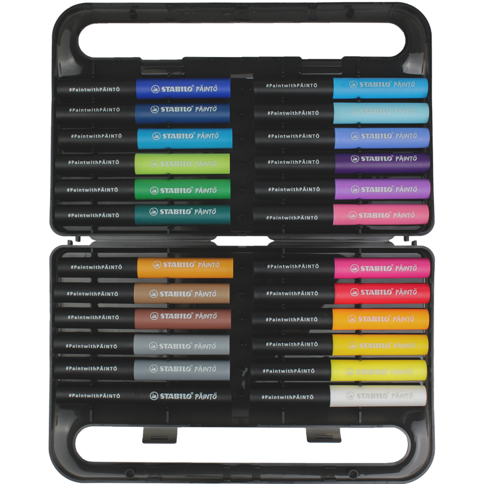 Stabilo Paintö Akrilik Marker Kalem Seti 2,3 mm 24 Renk