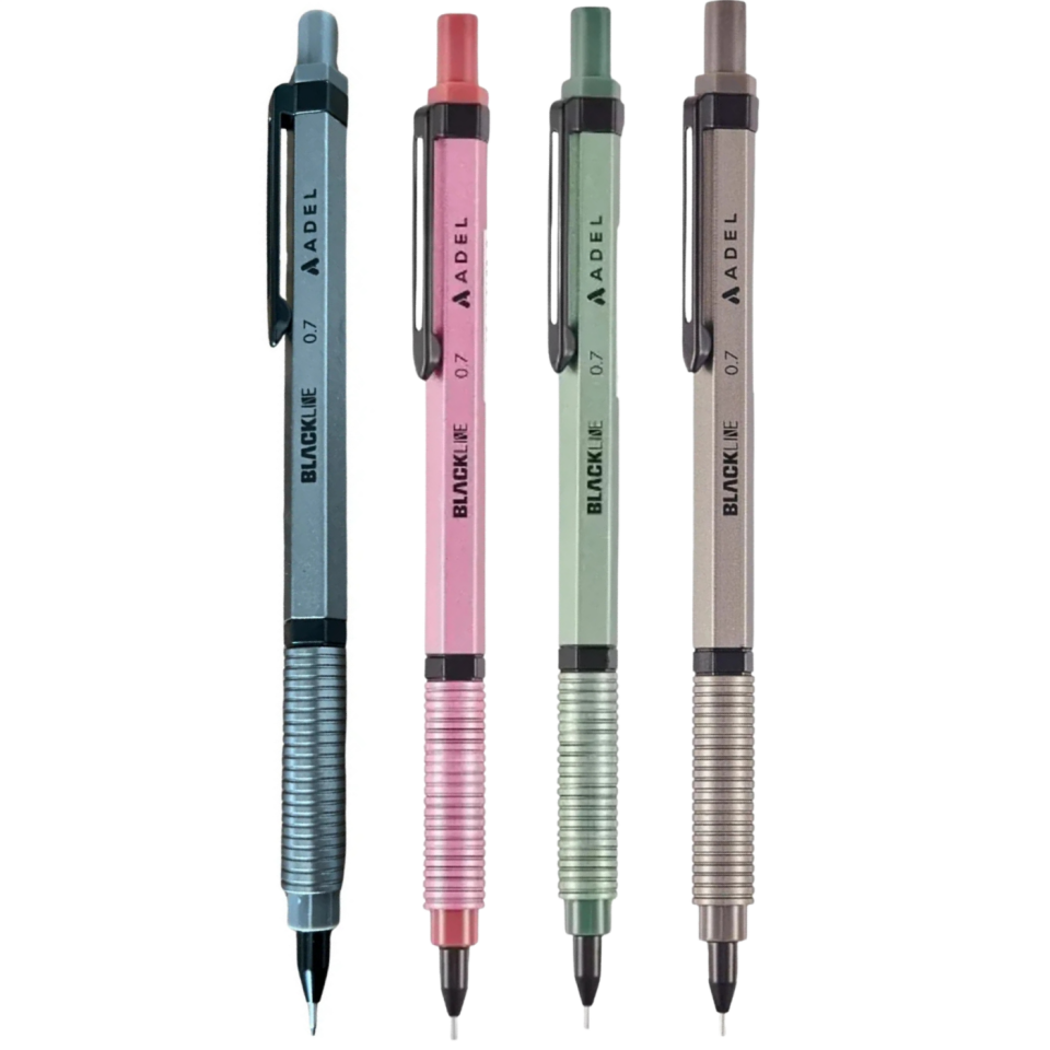 Adel 043 Blackline Versatil Kalem Pastel Renkler 0.7mm