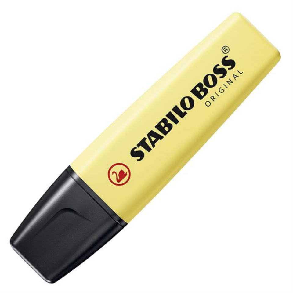 Stabilo Boss Fosforlu Kalem 70144 Pastel Sarı