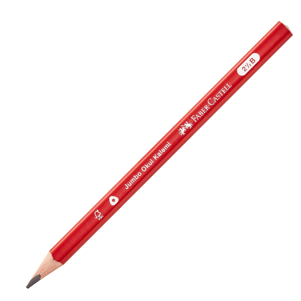 Faber Castell Jumbo Okul Kalemi 2.5B 000024