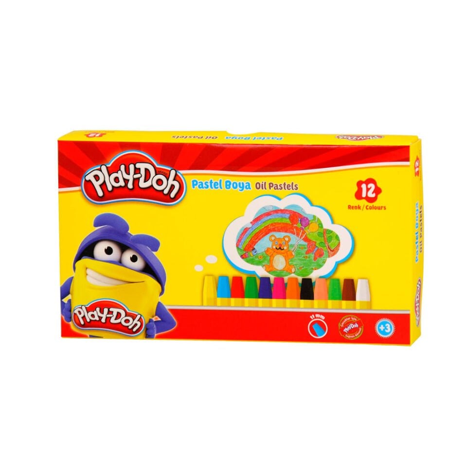 Play­-Doh ­PA002 Pastel Boya 12 Renk