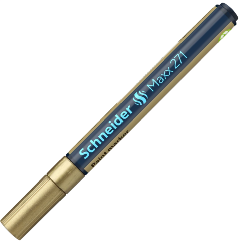 Schneider 271 Maxx Boyama Marker 1-2 Mm Altın