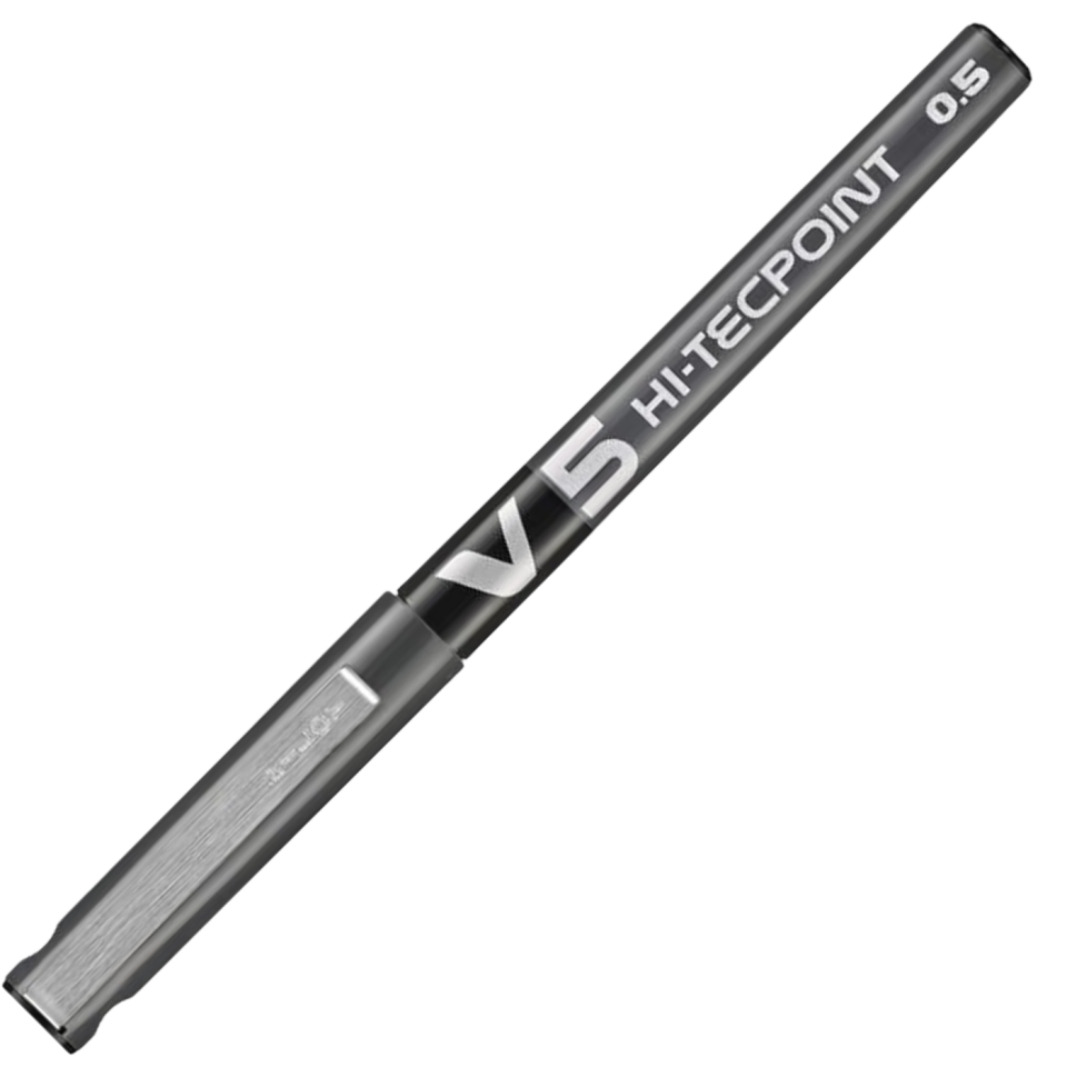 Pilot V5 iğne Uç Roller Kalem 05mm Siyah