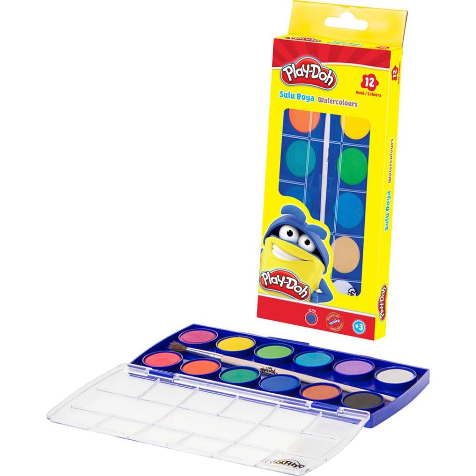 Play­-Doh P­SU002 Suluboya Küçük 12 Renk