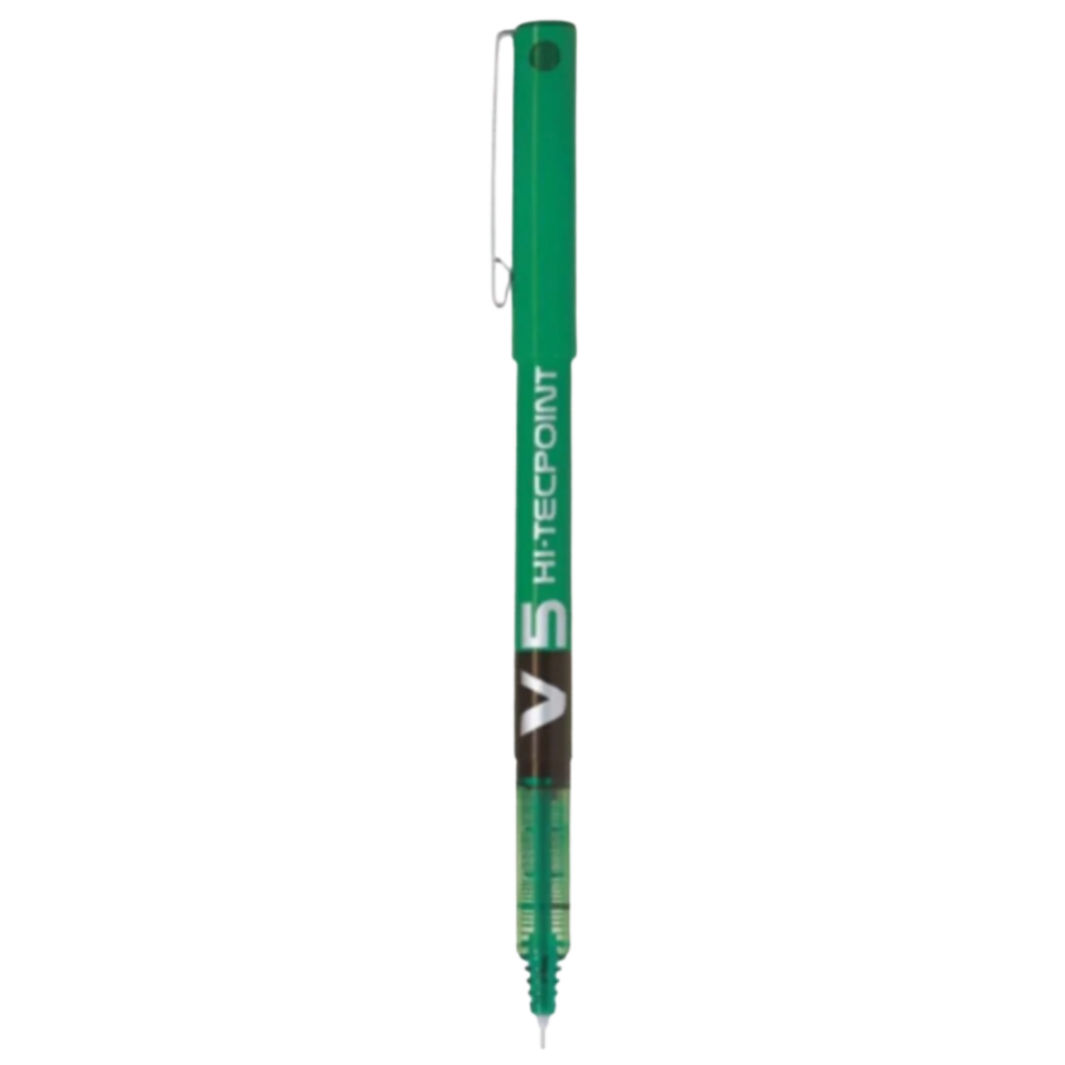 Pilot V5 iğne Uç Roller Kalem 05mm Yeşil
