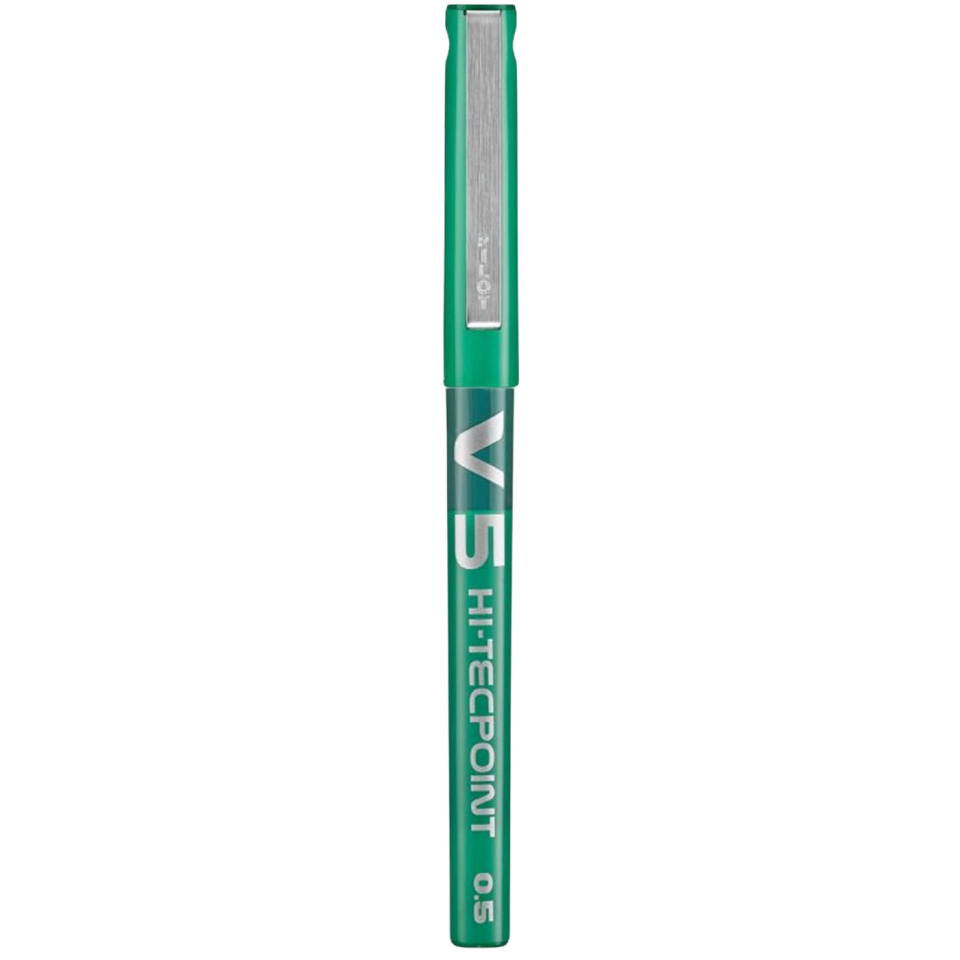 Pilot V5 iğne Uç Roller Kalem 05mm Yeşil