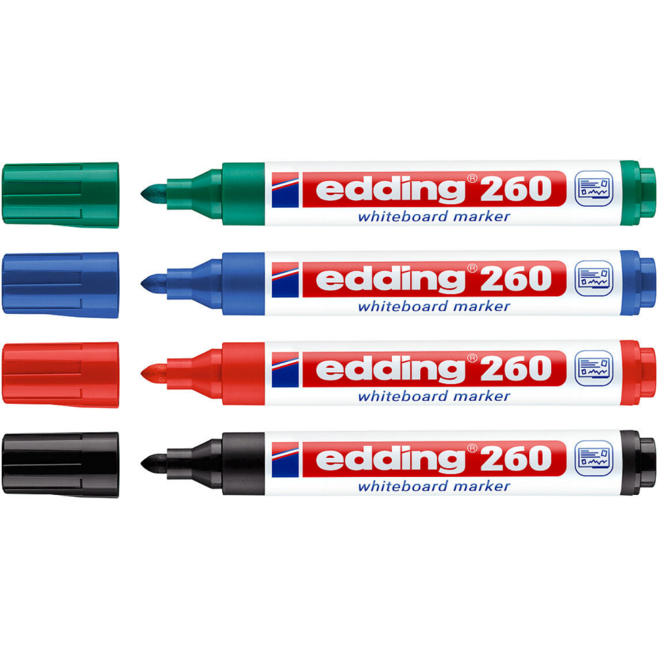  Edding 260 Beyaz Tahta Kalemi