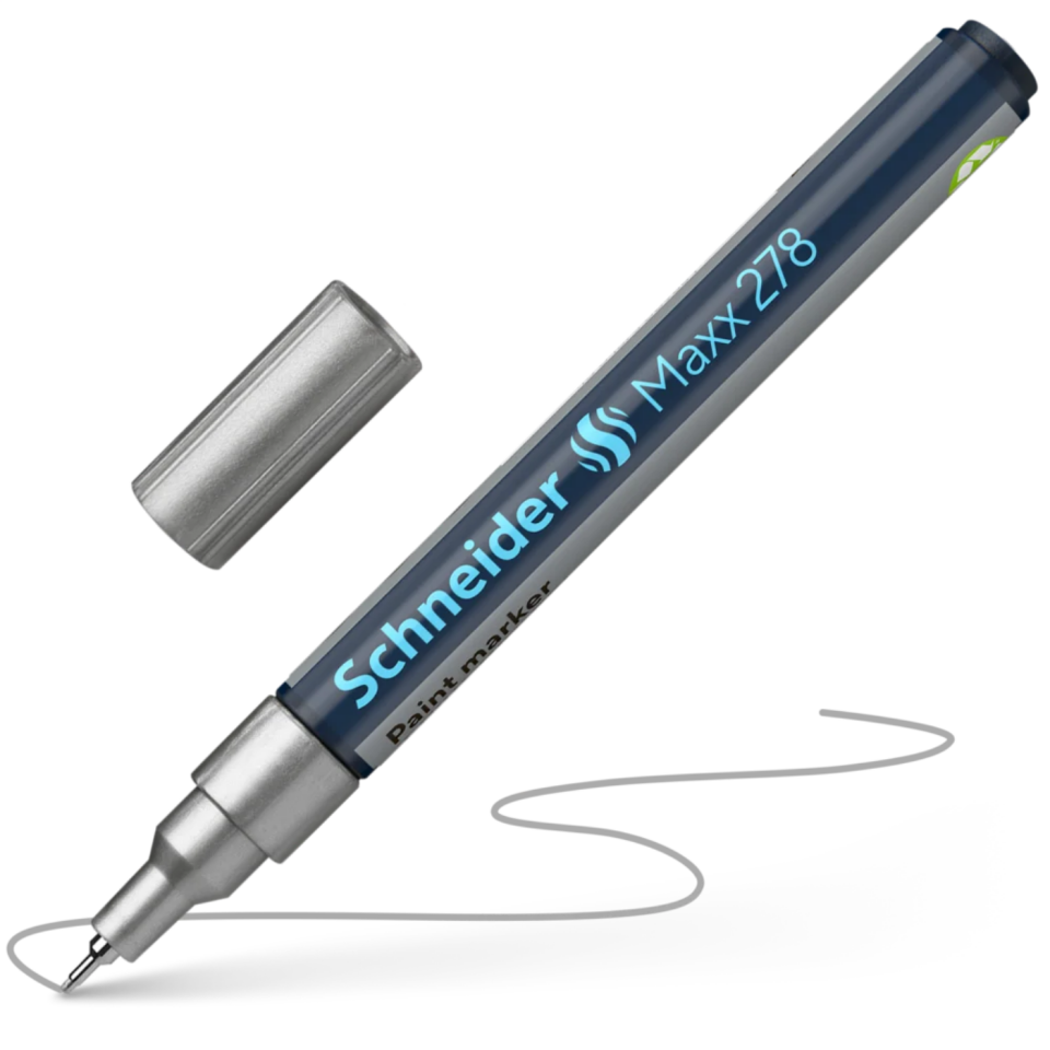 Schneider 278 Maxx Boyama Marker 0,8 Mm Gümüş