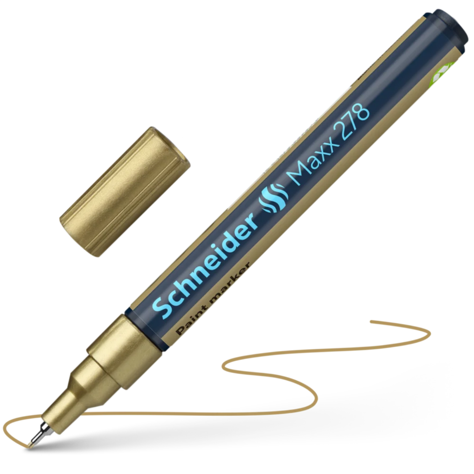 Schneider 278 Maxx Boyama Marker 0,8 Mm Altın