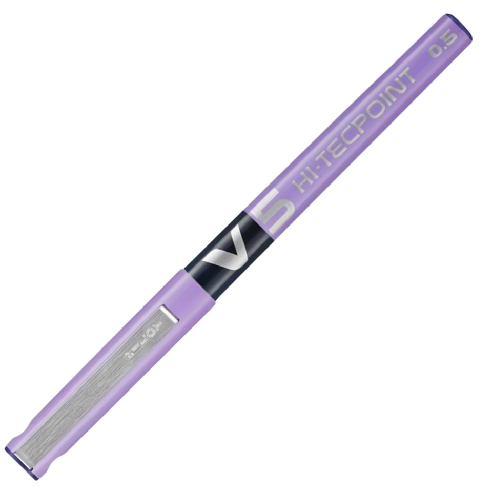 Pilot V5 iğne Uç Roller Kalem 05mm Mor