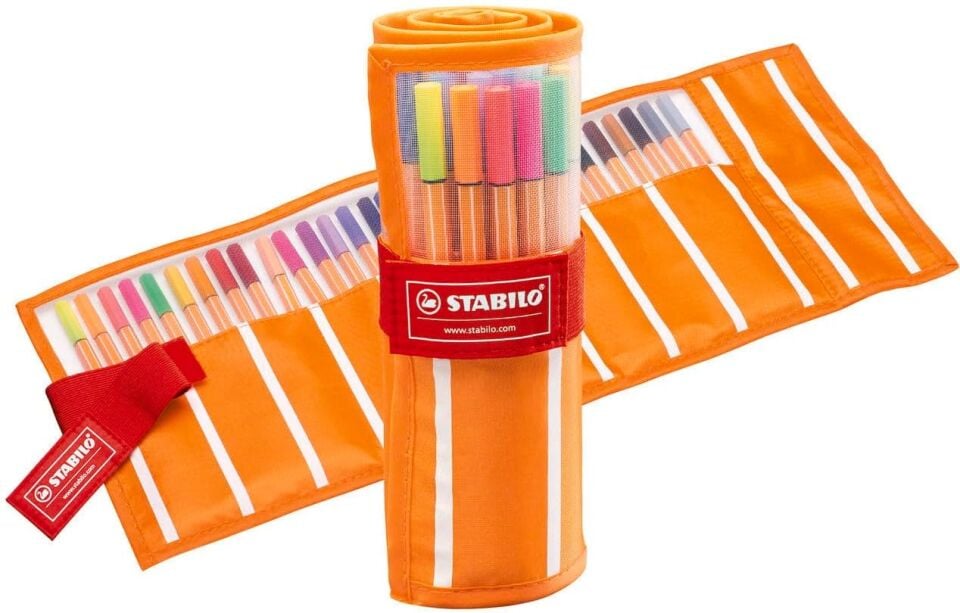 Stabilo Point 88 Keçeli Kalem Roller Set  25+5 Neon Renk 8830­2