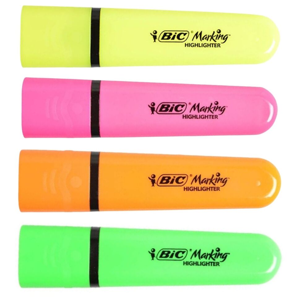 Bic Marking Flat Highlighter Fosforlu Kalem